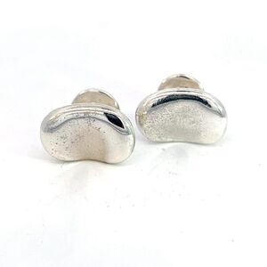 Tiffany & Co Cufflinks By Elsa Peretti Sterling Silver Estate TIF915